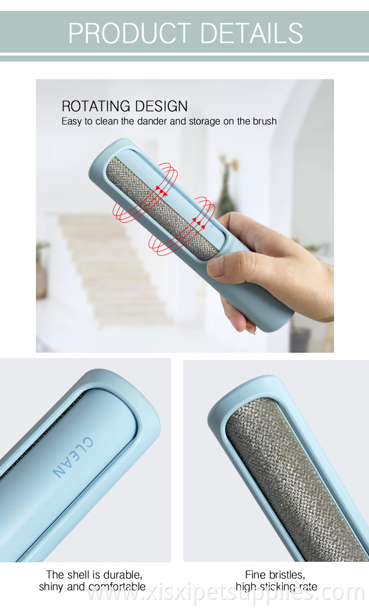 Factory Wholesale Self Cleaning Reusable Pet Cat Dog Hair Remover Lint Roller